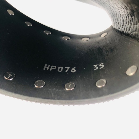 VALENTINO GARAVANI ROCKSTUD PVC SLIDE  STUD SANDAL - Picture 8 of 12